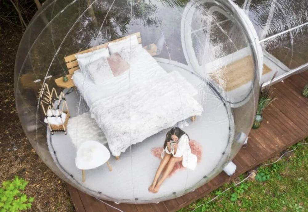 high quality inflatable bubble dome tent